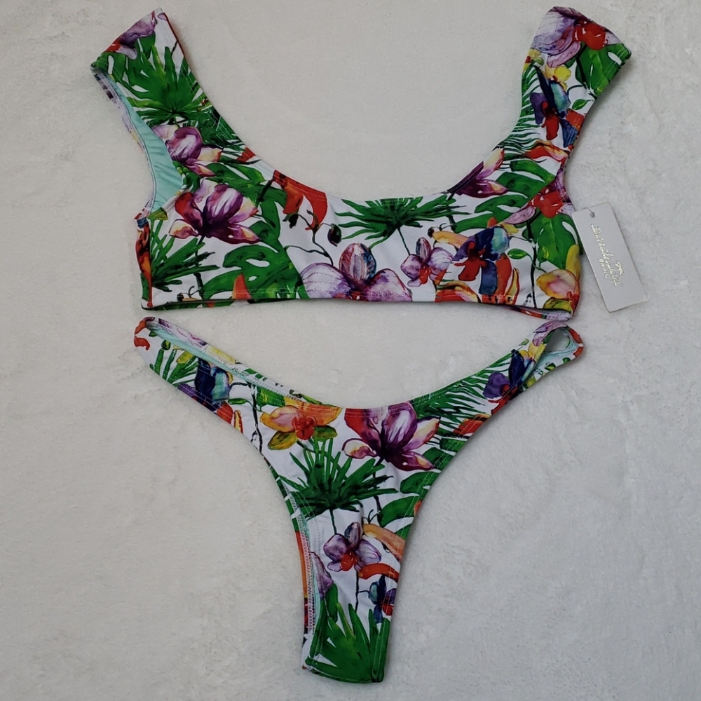 Beach Joy Tropical Floral Bikini